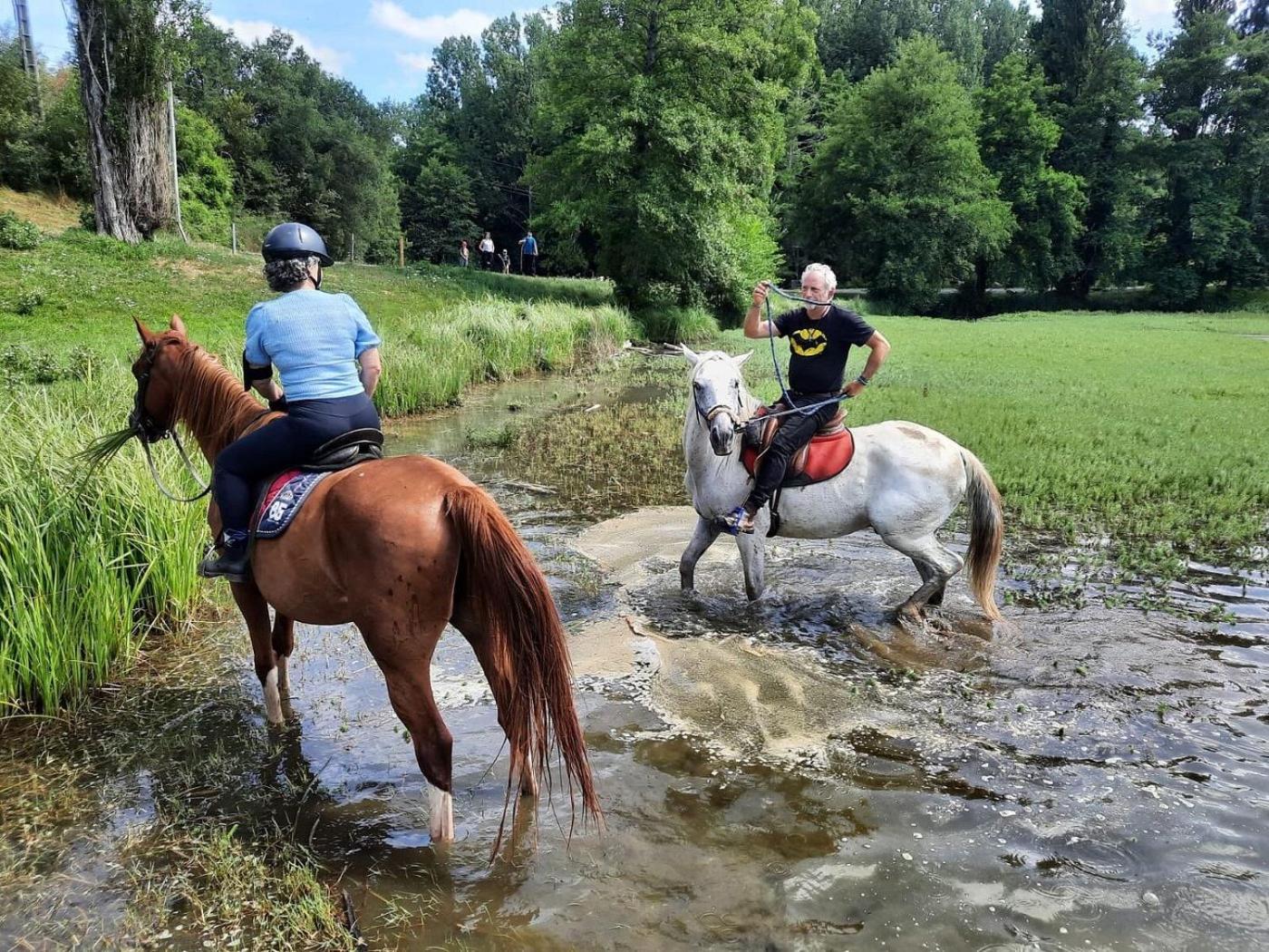 Centre Equestre Du Passe Temps Vila Dégagnac Exterior foto
